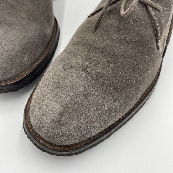 Johnston & Murphy Copeland Chukka Suede Ankle Boots Gray 25-1567 *sold on eBay* - Picture 11 of 11